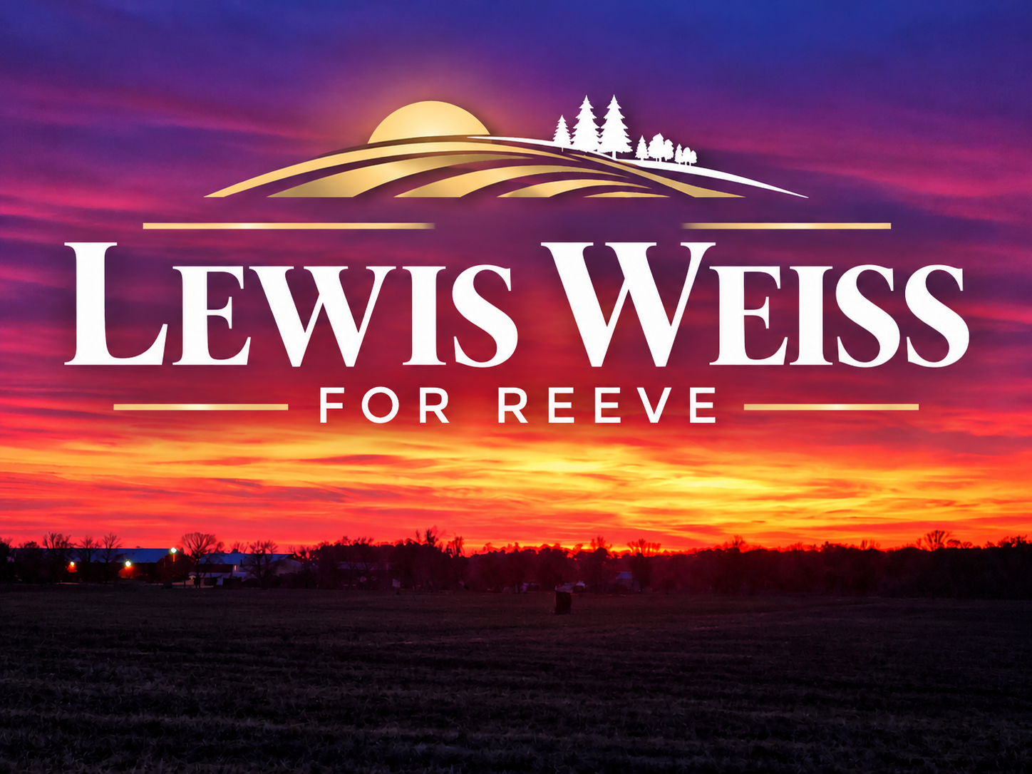 Lewis Weiss for Reeve — RM of La Broquerie
